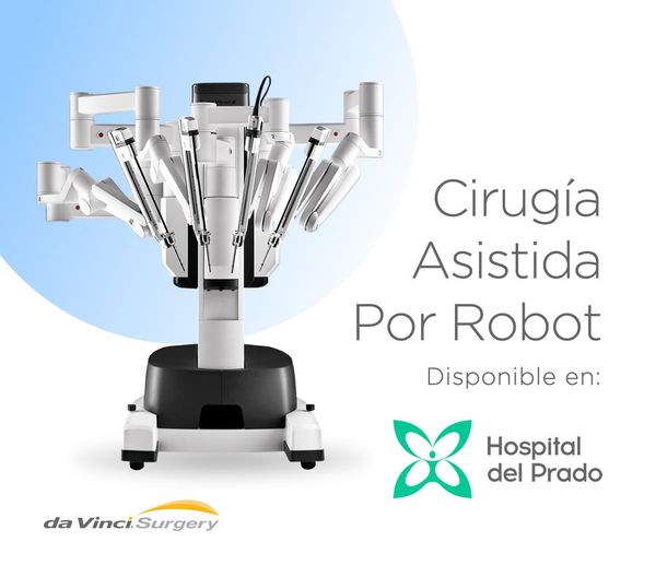Paquete de Cirugía Robótica con Robot Da Vinci en Hospital del Prado Tijuana